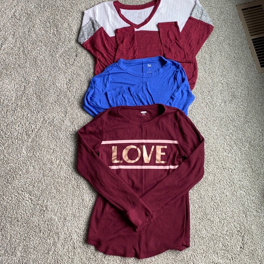 Long sleeves